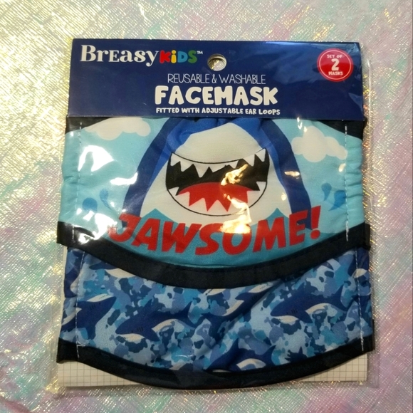 Shark masks - reusable - Picture 1 of 2